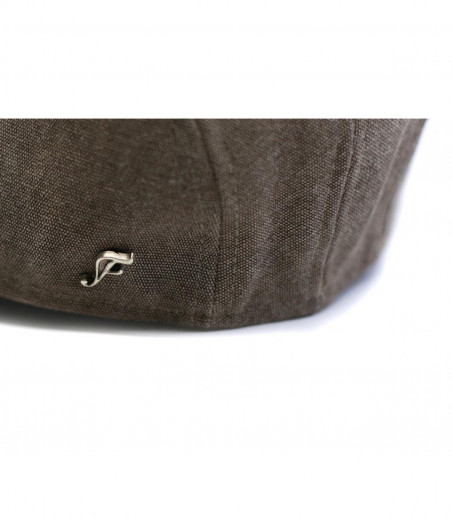 Berretto di cotone beige Berretto di cotone beige